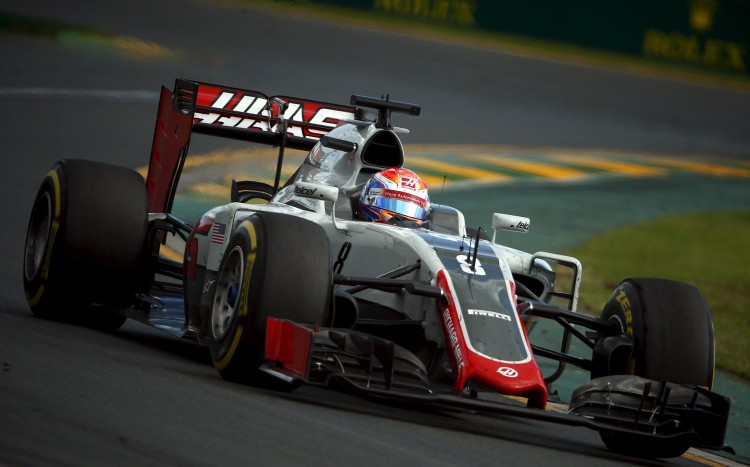 Romain Grosjean rumo ao sexto lugar no GP da Austrália (Jason Reed/Reuters)